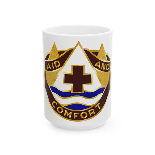 82 Field Hospital (U.S. Army) White Coffee Mug-15oz-Go Mug Yourself