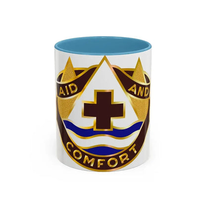 82 Field Hospital (U.S. Army) Accent Coffee Mug 11oz Light Blue - Go Mug Yourself