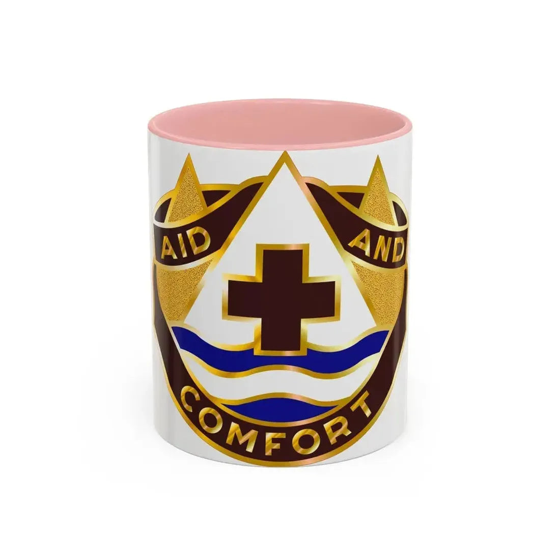82 Field Hospital (U.S. Army) Accent Coffee Mug 11oz Pink - Go Mug Yourself