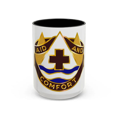 82 Field Hospital (U.S. Army) Accent Coffee Mug 15oz Black - Go Mug Yourself