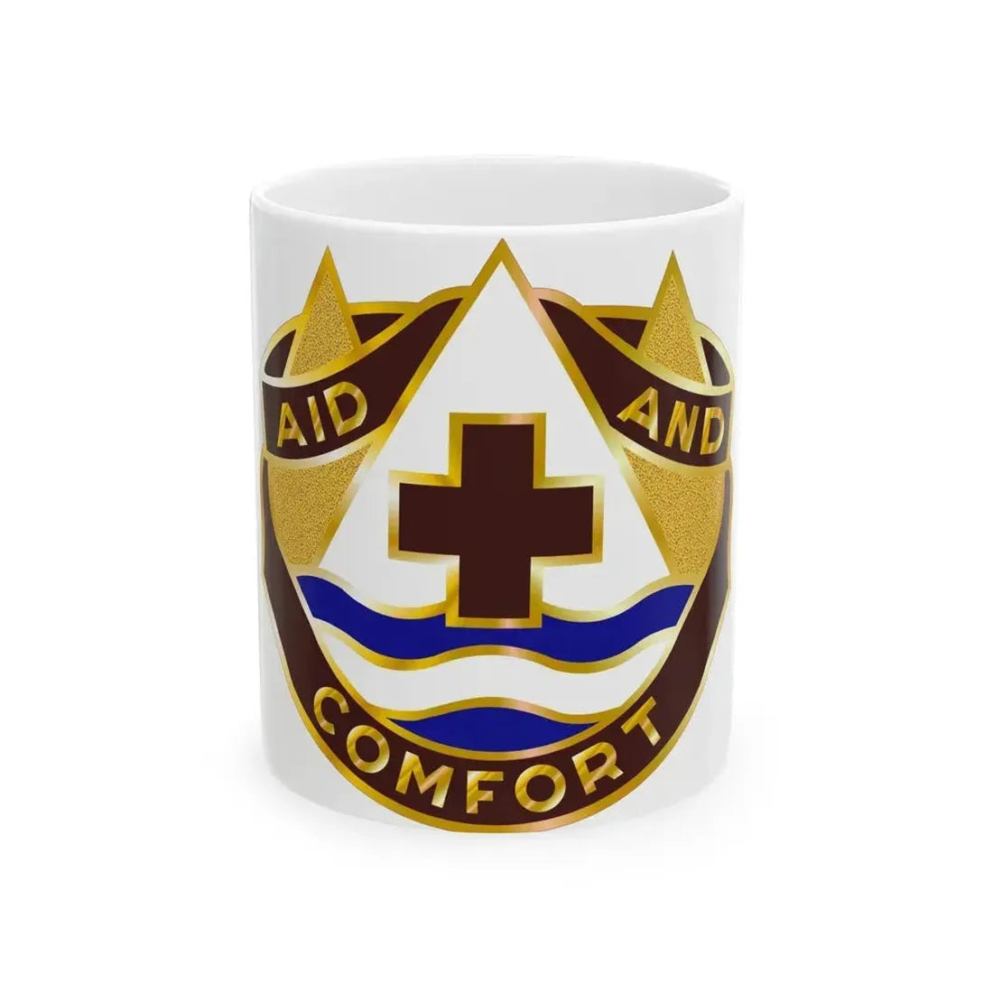 82 Field Hospital (U.S. Army) White Coffee Mug 11oz - Go Mug Yourself