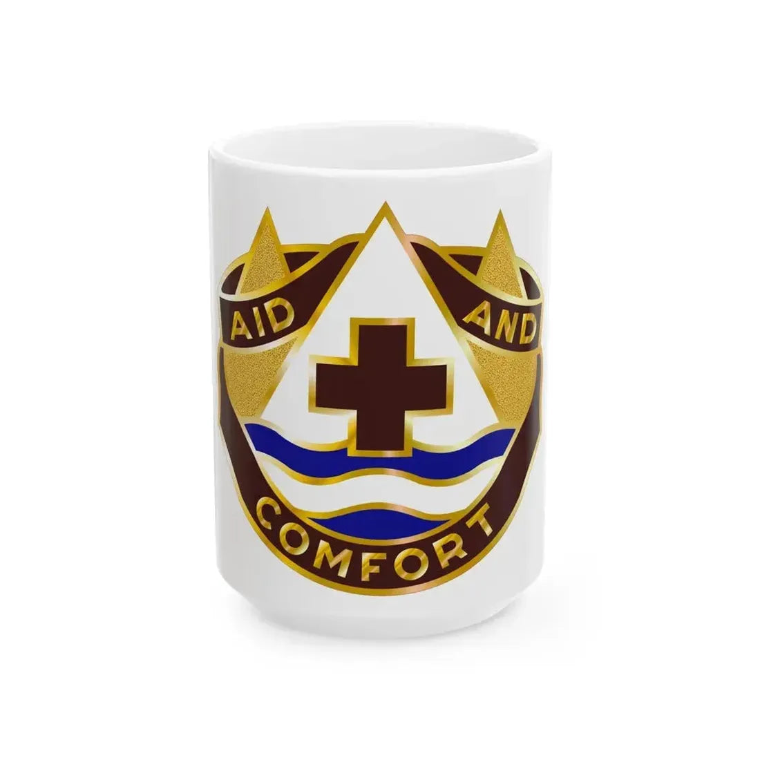 82 Field Hospital (U.S. Army) White Coffee Mug 15oz - Go Mug Yourself