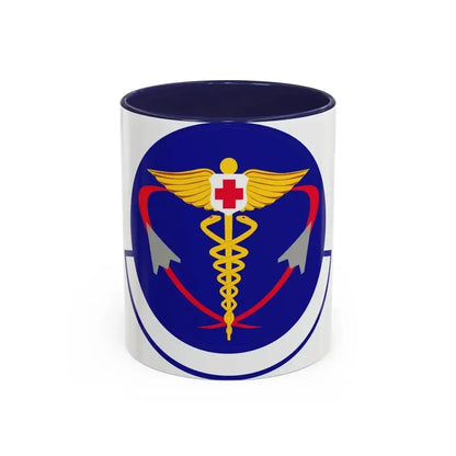 82 Operational Medical Readiness Squadron AETC (U.S. Air Force) Accent Coffee Mug 11oz Navy - Go Mug Yourself