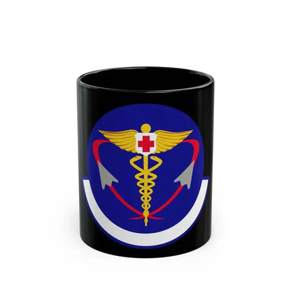 82 Operational Medical Readiness Squadron AETC (U.S. Air Force) Black Coffee Mug 11oz - Go Mug Yourself