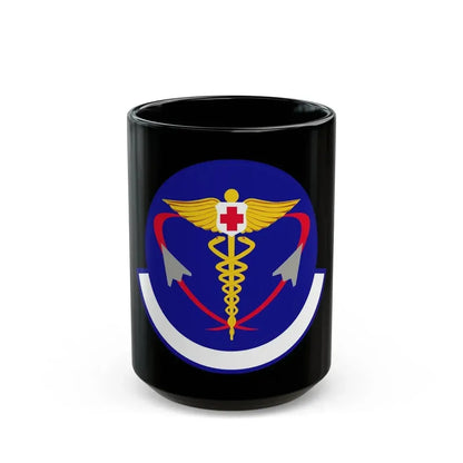 82 Operational Medical Readiness Squadron AETC (U.S. Air Force) Black Coffee Mug 15oz - Go Mug Yourself