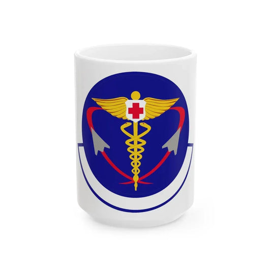 82 Operational Medical Readiness Squadron AETC (U.S. Air Force) White Coffee Mug 15oz - Go Mug Yourself