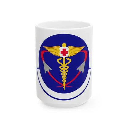 82 Operational Medical Readiness Squadron AETC (U.S. Air Force) White Coffee Mug 15oz - Go Mug Yourself