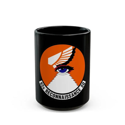 82 Reconnaissance Squadron ACC (U.S. Air Force) Black Coffee Mug 15oz - Go Mug Yourself