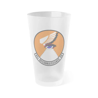 82 Reconnaissance Squadron ACC (U.S. Air Force) Frosted Pint Glass 16oz - Go Mug Yourself