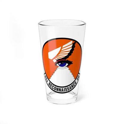 82 Reconnaissance Squadron ACC (U.S. Air Force) Pint Glass 16oz 16oz - Go Mug Yourself