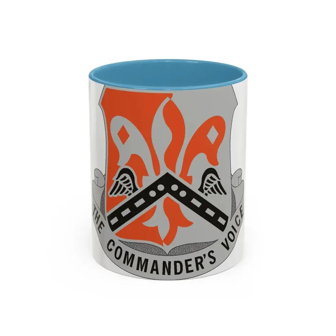 82 Signal Battalion (U.S. Army) Accent Coffee Mug 11oz Light Blue - Go Mug Yourself