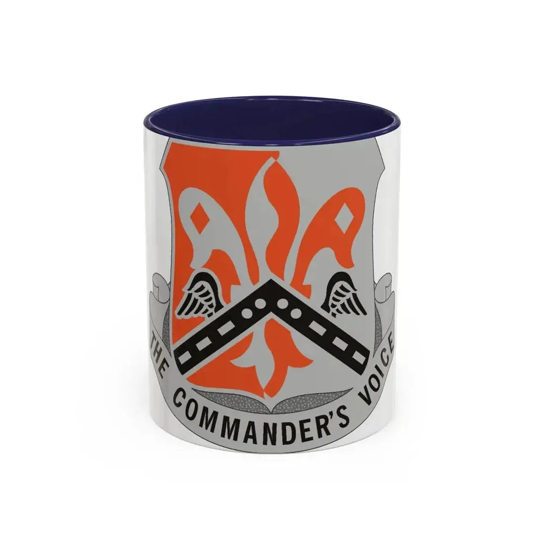 82 Signal Battalion (U.S. Army) Accent Coffee Mug 11oz Navy - Go Mug Yourself