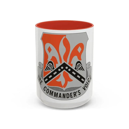 82 Signal Battalion (U.S. Army) Accent Coffee Mug 15oz Black - Go Mug Yourself