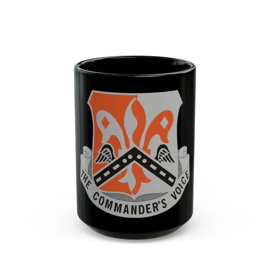 82 Signal Battalion (U.S. Army) Black Coffee Mug 15oz - Go Mug Yourself