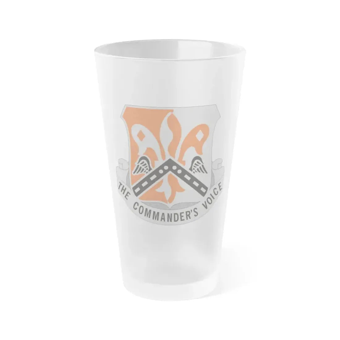 82 Signal Battalion (U.S. Army) Frosted Pint Glass 16oz Default Title - Go Mug Yourself