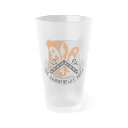 82 Signal Battalion (U.S. Army) Frosted Pint Glass 16oz Default Title - Go Mug Yourself
