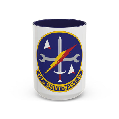 477th Maintenance Squadron (U.S. Air Force) Accent Coffee Mug