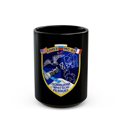 Soyuz MS-03 (Soyuz Programme) Black Coffee Mug