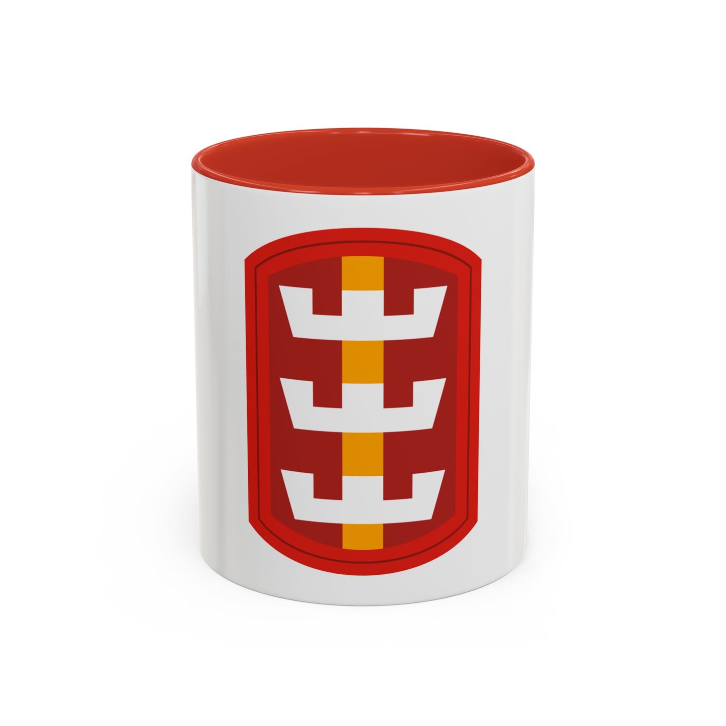 130th Engineer Brigade (U.S. Army) Accent Coffee Mug