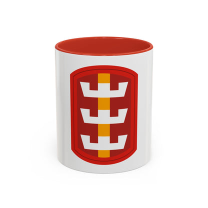 130th Engineer Brigade (U.S. Army) Accent Coffee Mug