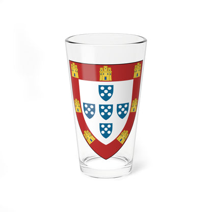 Insigne Portugallicum (Portugal) (Coat of Arms) Pint Glass 16oz