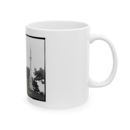 3rd Maryland Infantry, U.S.A. & Latrobe's Battery, C.S.A. Monument, Chattanooga, Tennessee (U.S. Civil War) White Coffee Mug