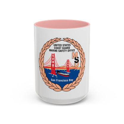USCG MSO San Francisco Bay (U.S. Coast Guard) Accent Coffee Mug
