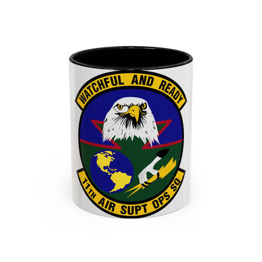 11 Air Support Operations Squadron ACC (U.S. Air Force) Accent Coffee Mug