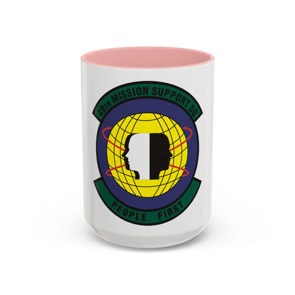 49th Mission Support Squadron (U.S. Air Force) Accent Coffee Mug