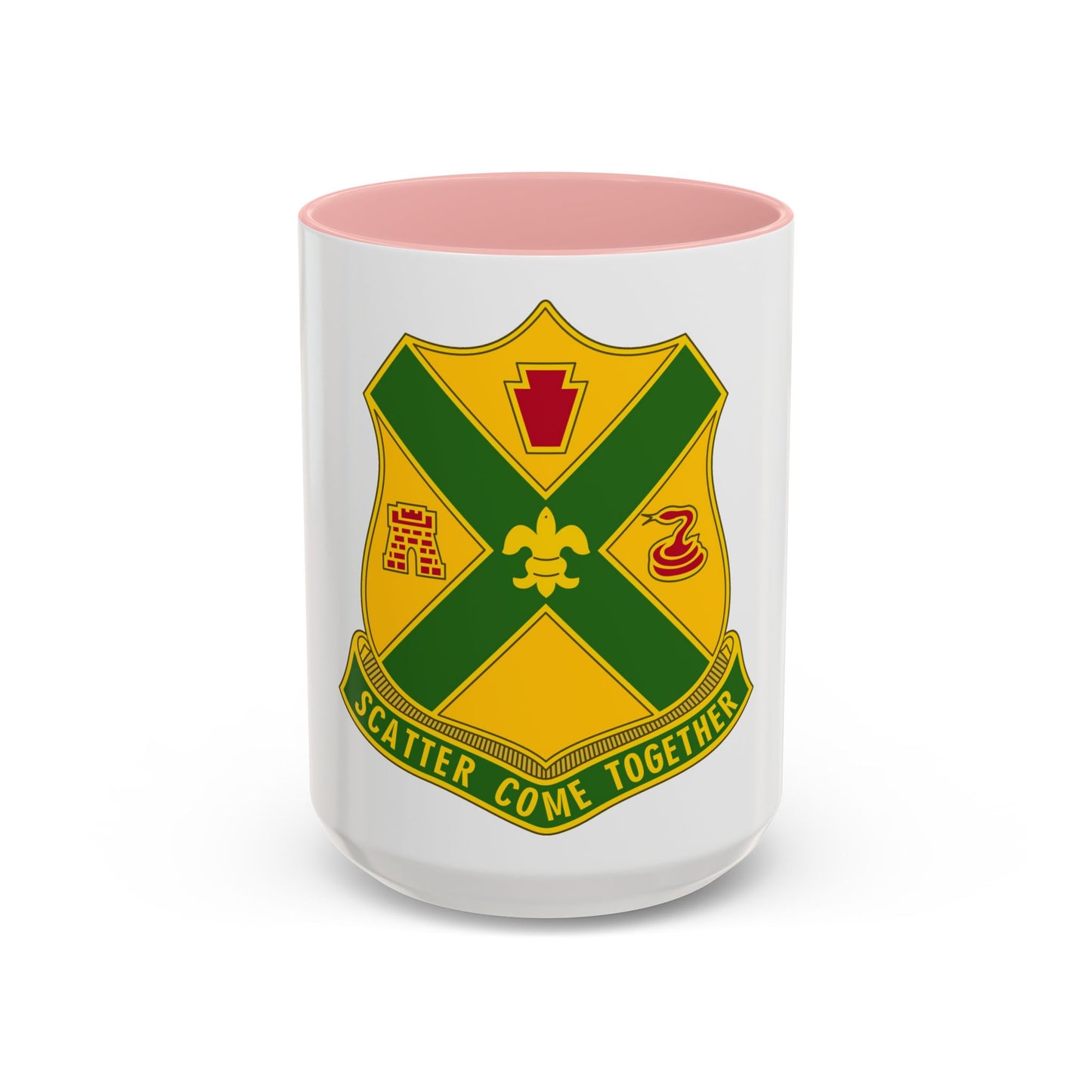 200th Field Artillery Battalion (U.S. Army) Accent Coffee Mug