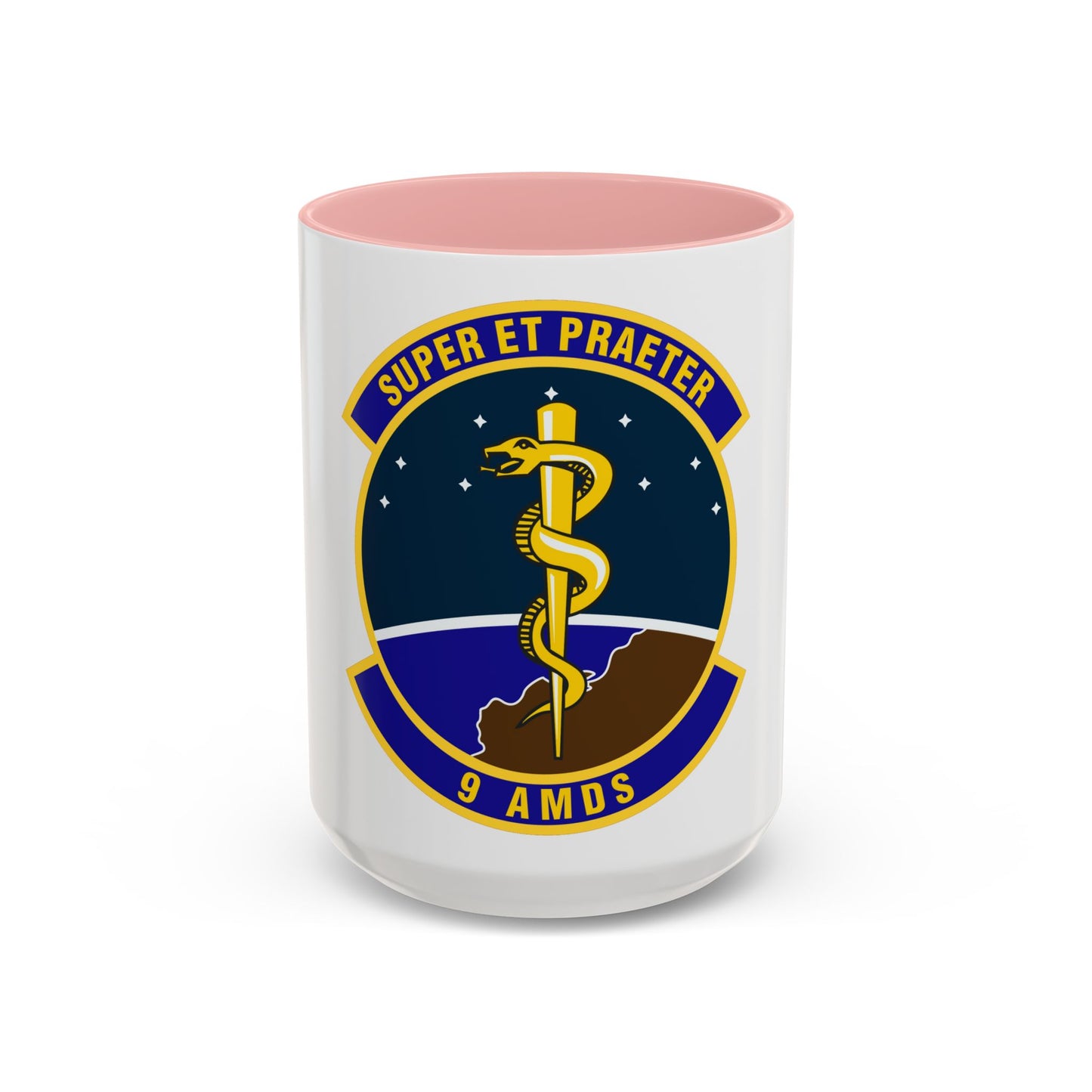 9th Aerospace Medicine Squadron (U.S. Air Force) Accent Coffee Mug