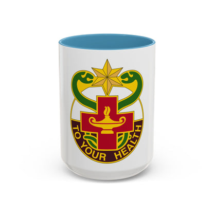 804 Medical Brigade 3 (U.S. Army) Accent Coffee Mug