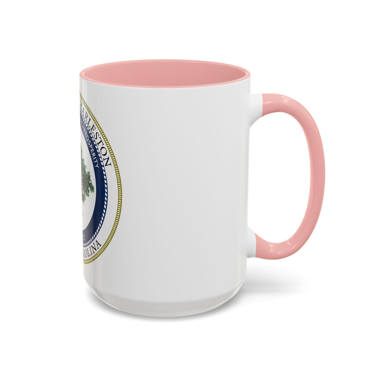 Seal of North Charleston South Carolina - Accent Coffee Mug