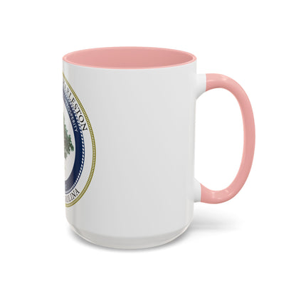 Seal of North Charleston South Carolina - Accent Coffee Mug