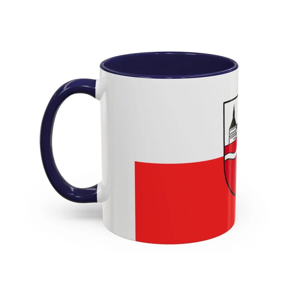 Flag of Gotha Germany - Accent Coffee Mug-Go Mug Yourself