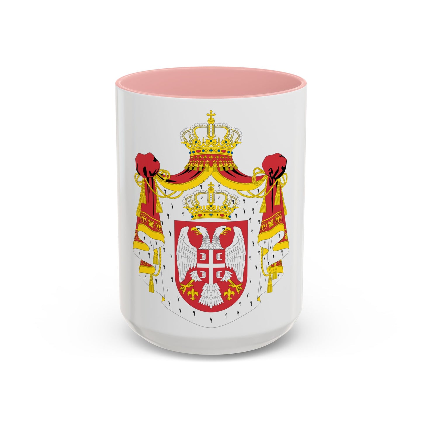 Coat of arms of Serbia (2004-2010) - Accent Coffee Mug