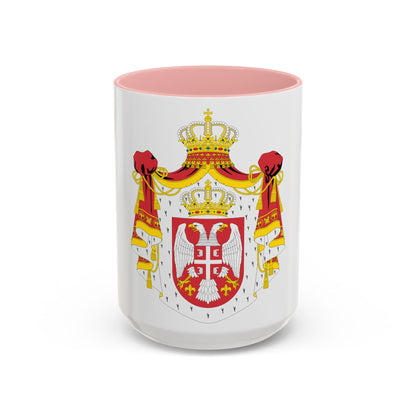 Coat of arms of Serbia (2004-2010) - Accent Coffee Mug