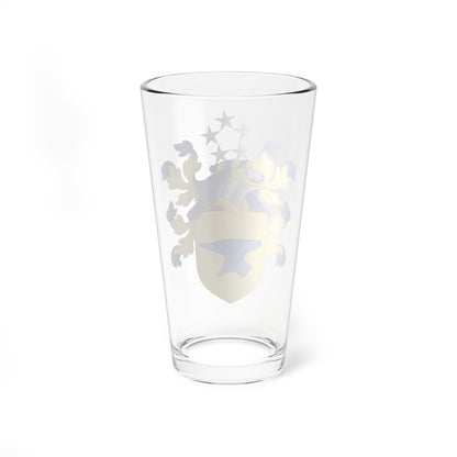 Dwight D. Eisenhower Arms (United States) (Coat of Arms) Pint Glass 16oz