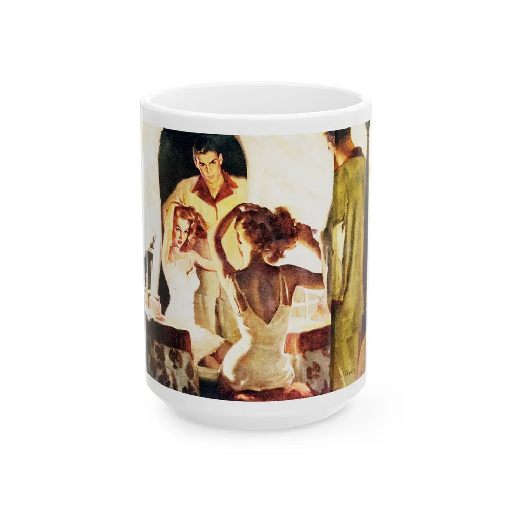 Fair Stranger, McCall Magazine, June 1946 - White Coffee Mug-15oz-Go Mug Yourself