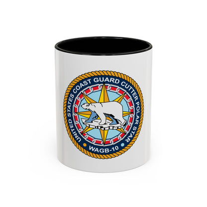 USCGC Polar Star WAGB 10 (U.S. Coast Guard) Accent Coffee Mug