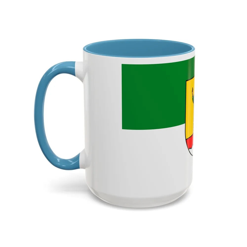 Flag of Cuxhaven Germany - Accent Coffee Mug-Go Mug Yourself