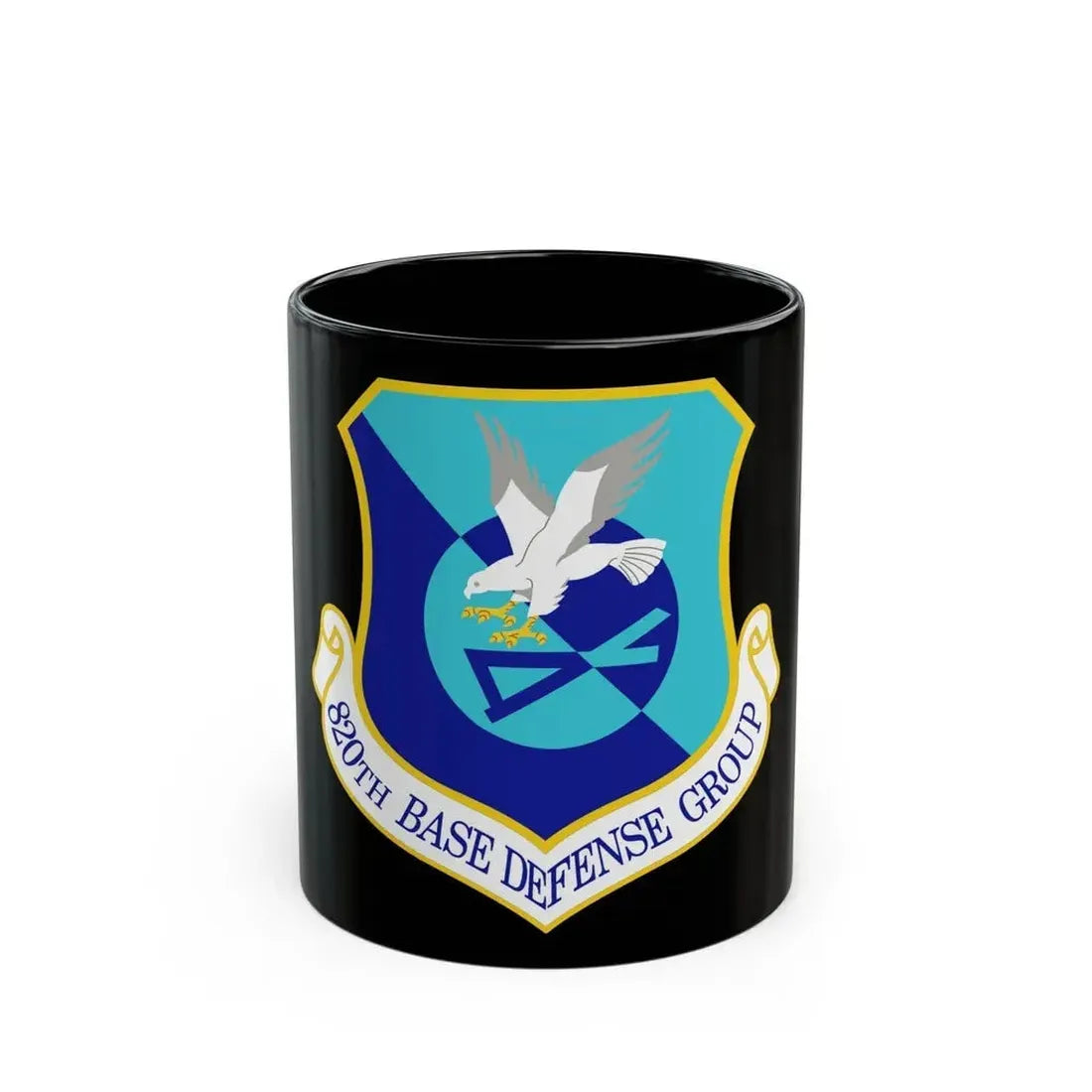 820th Base Defense Group (U.S. Air Force) Black Coffee Mug 11oz - Go Mug Yourself