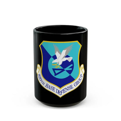 820th Base Defense Group (U.S. Air Force) Black Coffee Mug 15oz - Go Mug Yourself