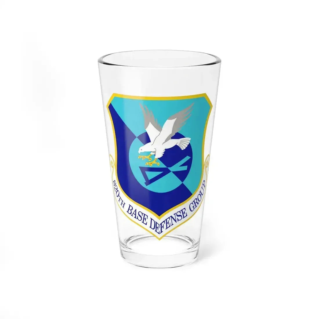 820th Base Defense Group (U.S. Air Force) Pint Glass 16oz 16oz - Go Mug Yourself