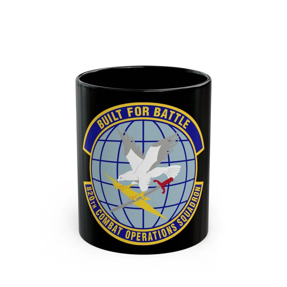 820th Combat Operations Squadron (U.S. Air Force) Black Coffee Mug-11oz-Go Mug Yourself