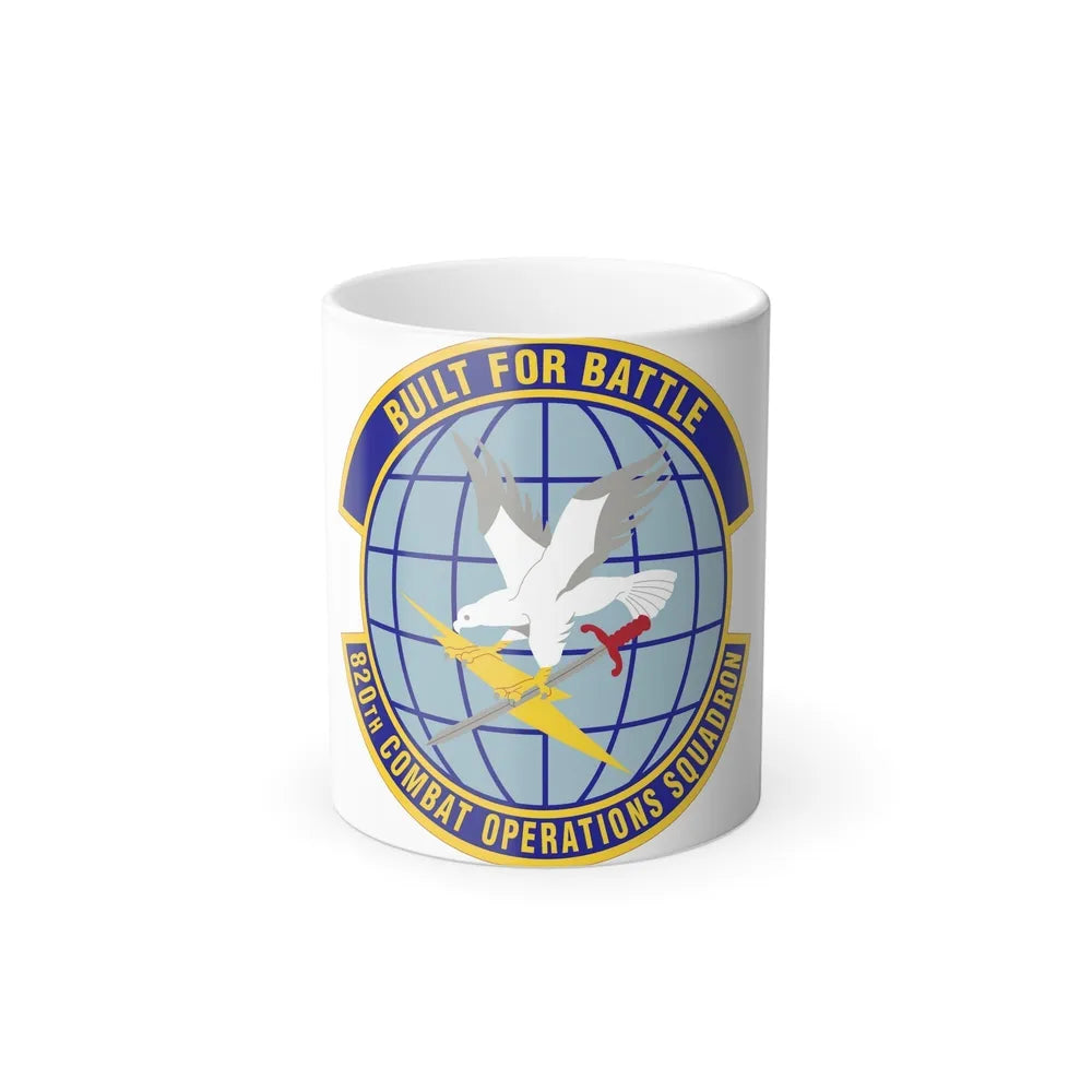 820th Combat Operations Squadron (U.S. Air Force) Color Changing Coffee Mug-11oz-Go Mug Yourself