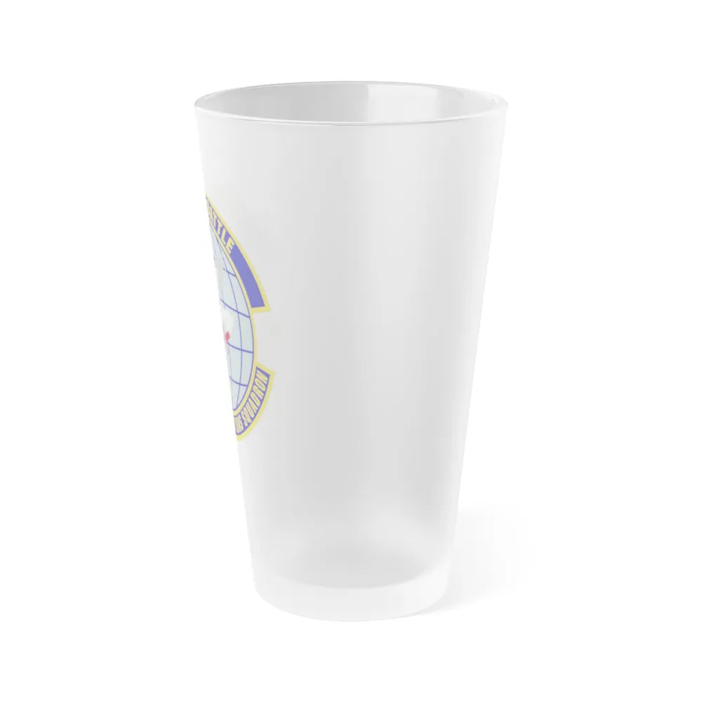 820th Combat Operations Squadron (U.S. Air Force) Frosted Pint Glass 16oz-Go Mug Yourself