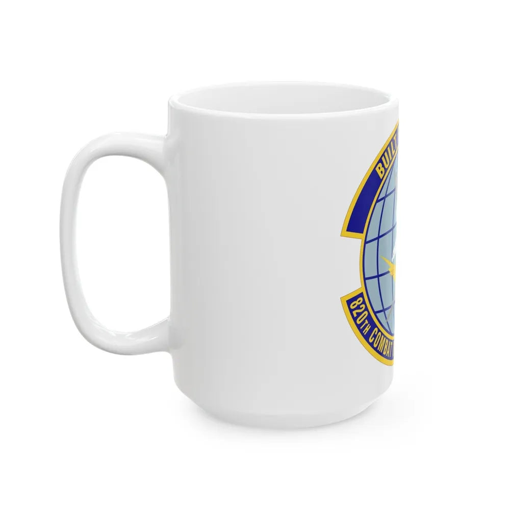 820th Combat Operations Squadron (U.S. Air Force) White Coffee Mug-Go Mug Yourself