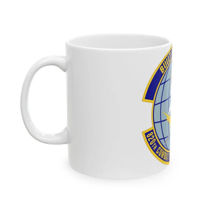 820th Combat Operations Squadron (U.S. Air Force) White Coffee Mug-Go Mug Yourself