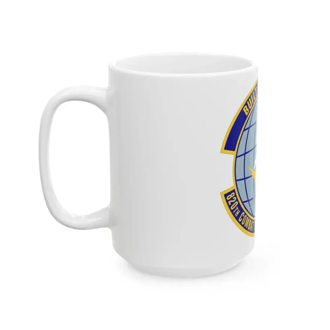 820th Combat Operations Squadron (U.S. Air Force) White Coffee Mug - Go Mug Yourself